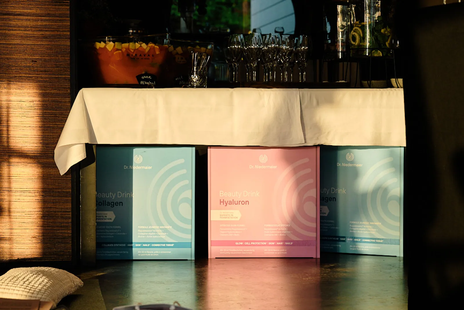 Beauty Drinks Collagen und Hyaluron von Dr. Niedermaier aus der Goodie Bag